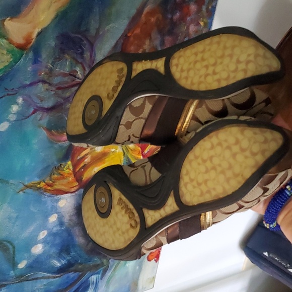 Coach Shoes- sneakers Size 8.5 - Picture 3 of 6